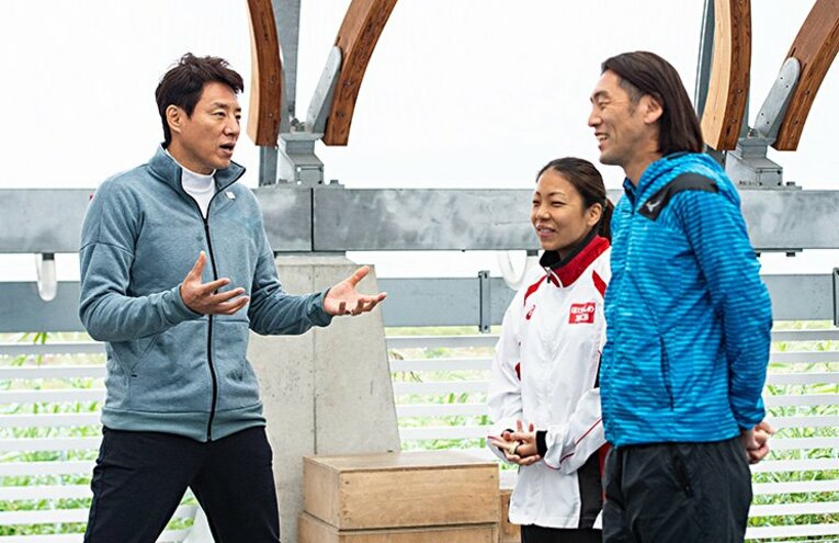 日本代表の高田千明と大森盛一コーチ。東京パラで叶えたいことを修造に語る。(3)