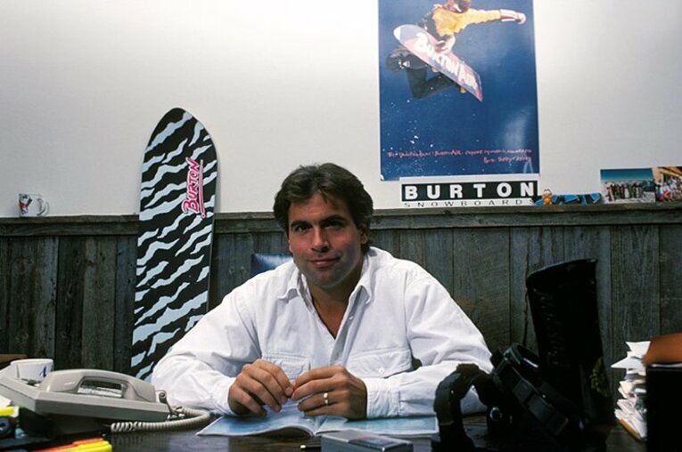 スノボーの父、J・バートン逝く。すべてを“滑り”に捧げた男の人生。(9) ／ photograph by BURTON