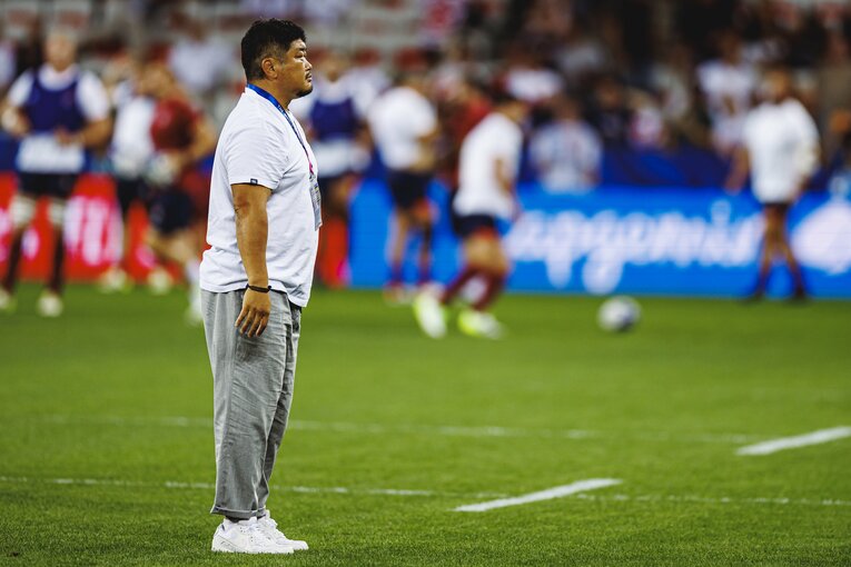 「日本流」のスクラムを作り上げた長谷川慎コーチ　©︎Kiichi Matsumoto