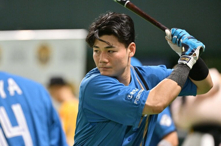 現在は日ハムの主力として活躍する兄・幸太郎　©︎Hideki Sugiyama