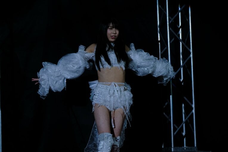高校3年生の女子プロレスラー・心希（しんの）【スワイプするとそのほかの写真もご覧になれます】©Norihiro Hashimoto