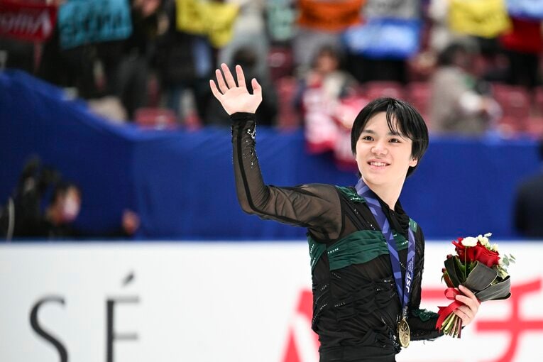 最後の全日本選手権でも宇野らしい演技で優勝を果たした　©Asami Enomoto