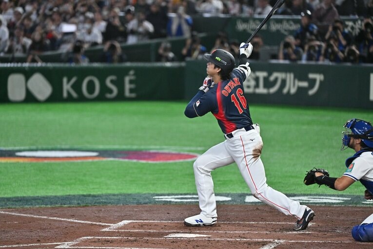 何度見てもえげつない…大谷ホームランの連続写真（右へつづきます）©Hideki Sugiyama