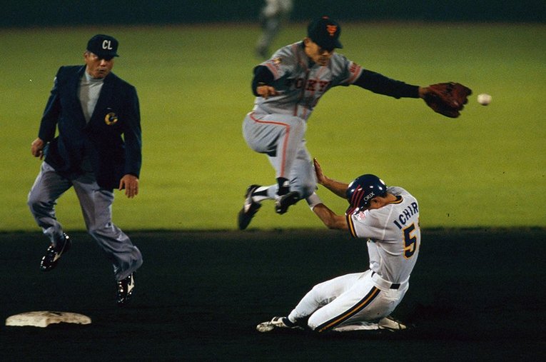 オリックス－巨人で行われた1996年の日本シリーズ©Hideki Sugiyama