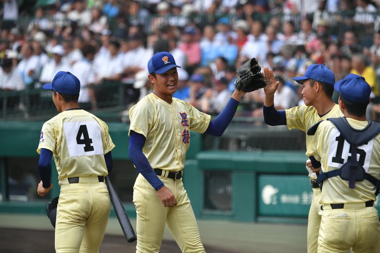 2019年夏の甲子園決勝　星稜高ー履正社　©︎Hideki Sugiyama