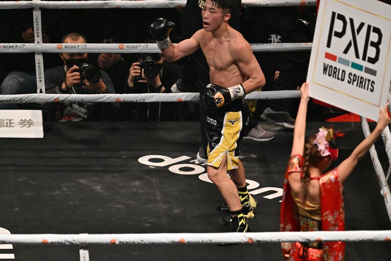 2022年12月13日／ポール・バトラー戦（WBA・WBC・IBF・WBO世界バンタム級王座統一戦）©Naoya Sanuki