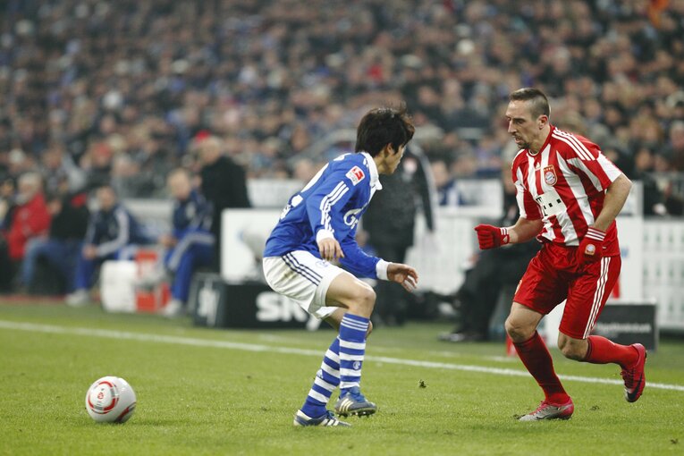 【篤人とシンジの“SNSが知らない友情”とレア写真／全30枚超】シャルケ時代の内田篤人　©Tamon Matsuzono