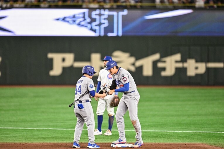 【テレビに映らなかったカブスvsドジャース日本人選手の素顔（30枚超） ©Nanae Suzuki】
