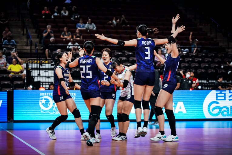ネーションズリーグ予選ラウンド・ドイツ戦　©︎FIVB