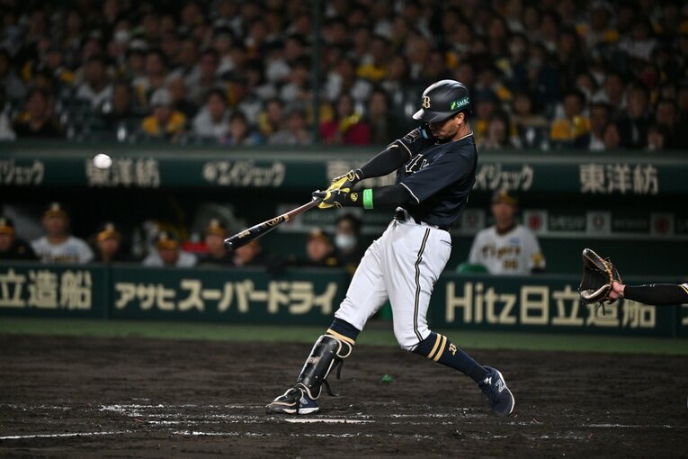 日本シリーズ第３戦では殊勲打を放った　©︎Hideki Sugiyama