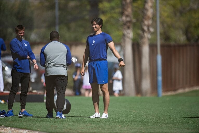 【こうして鍛えられている「翔平さんの肉体美」】全11枚中の2枚目　©Nanae Suzuki
