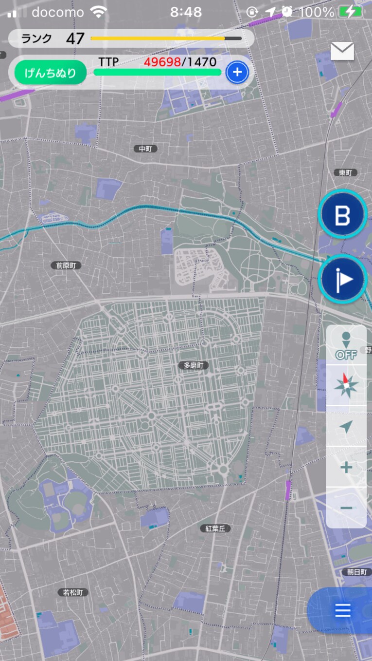 テクテクライフで見ると、魔法陣っぽい
