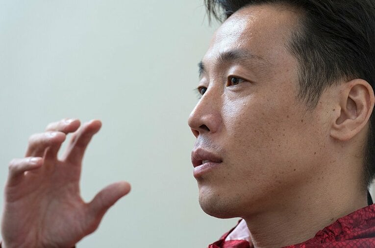 現役時代は「神の足」という異名を誇った鈴木尚広さん。2016年はなんと盗塁成功率100％、惜しまれながら引退した。 ／ photograph by Hirofumi Kamaya