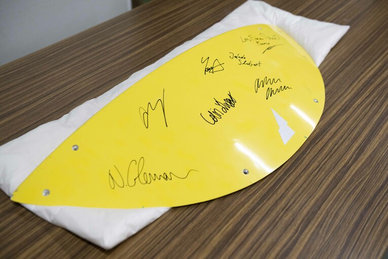 東京2020大会で使われたスポーツクライミングの器具　©Asami Enomoto