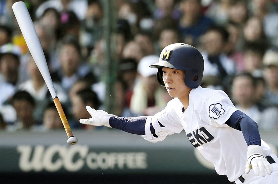 三重の1番・梶田蓮は天才だった。仲間たちが信頼した圧倒的な観察眼。<Number Web> photograph by Kyodo News