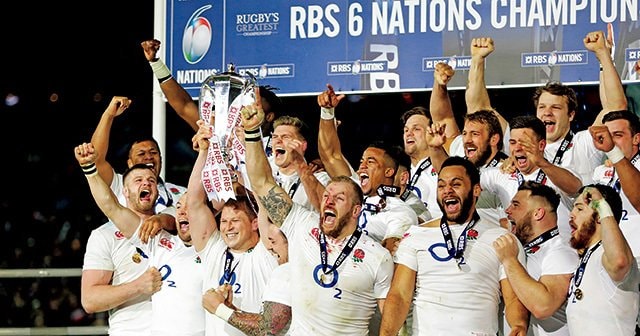 ラグビー イングランド 2017年シックスネーションズ実使用ボール