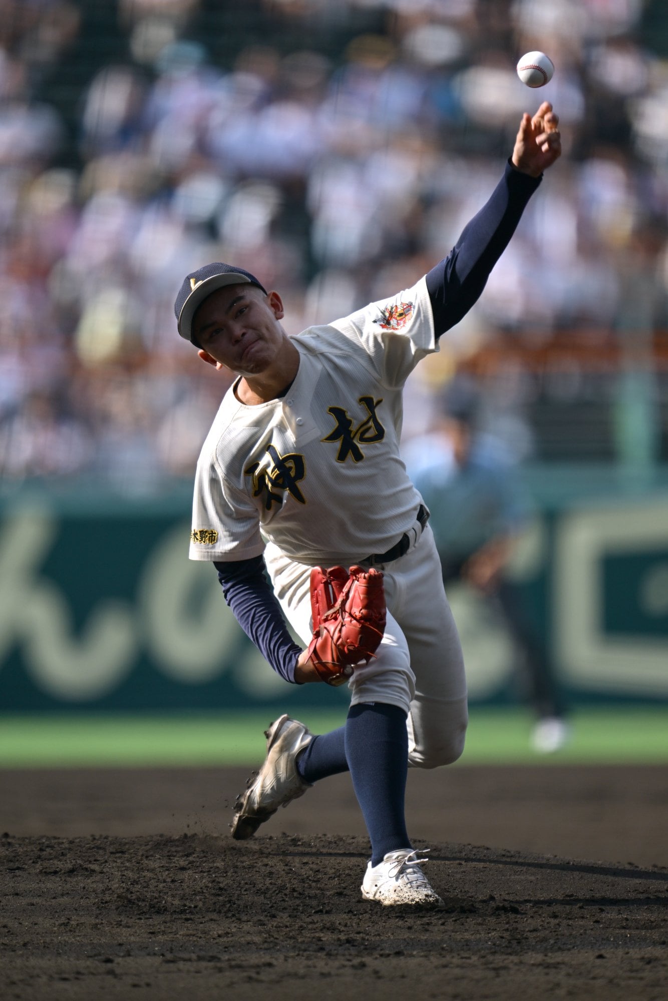 神村学園のエース今村拓未はJR九州に　©Hideki Sugiyama