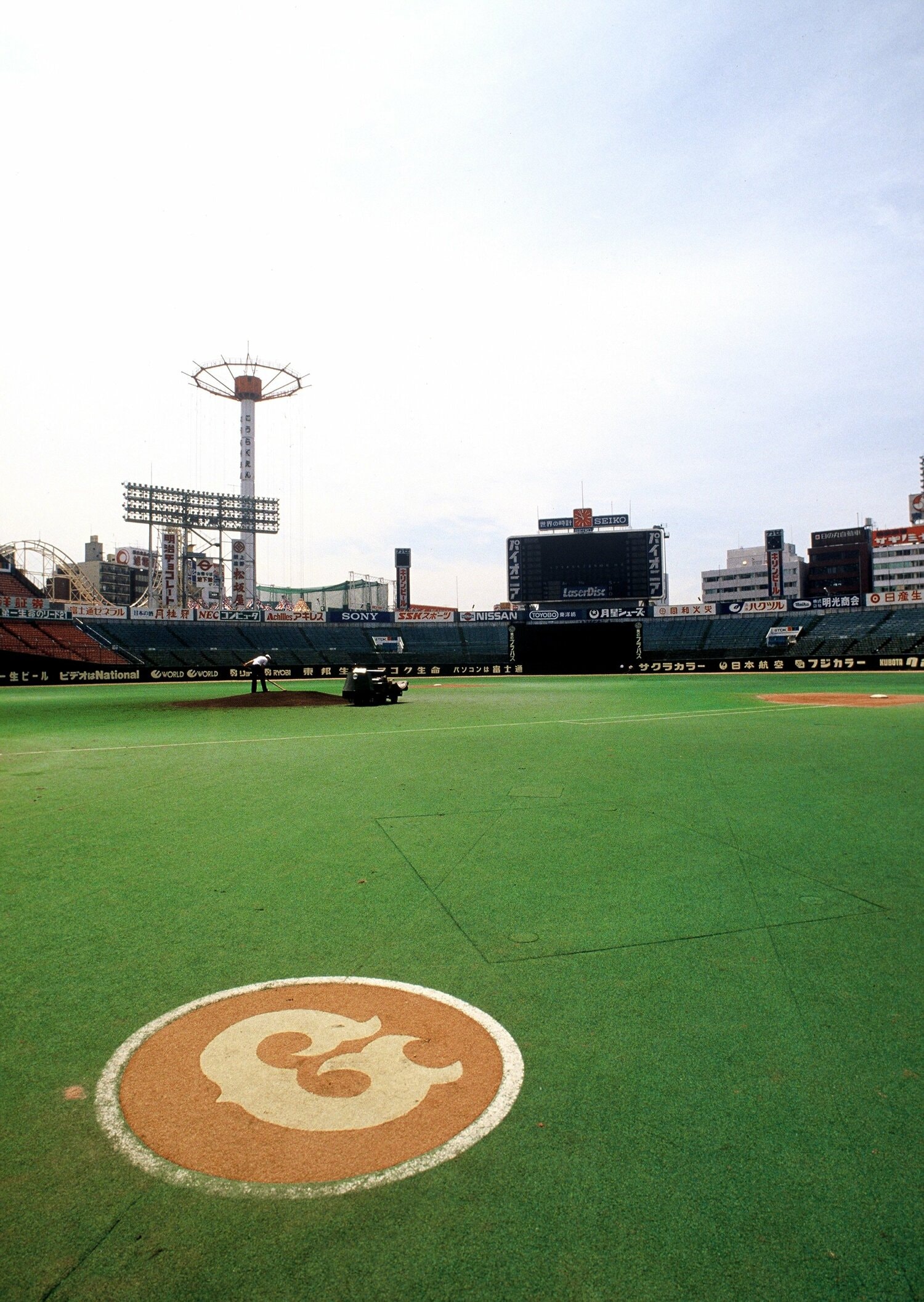 当時の巨人が本拠地としていた後楽園球場　©Sports Graphic Number