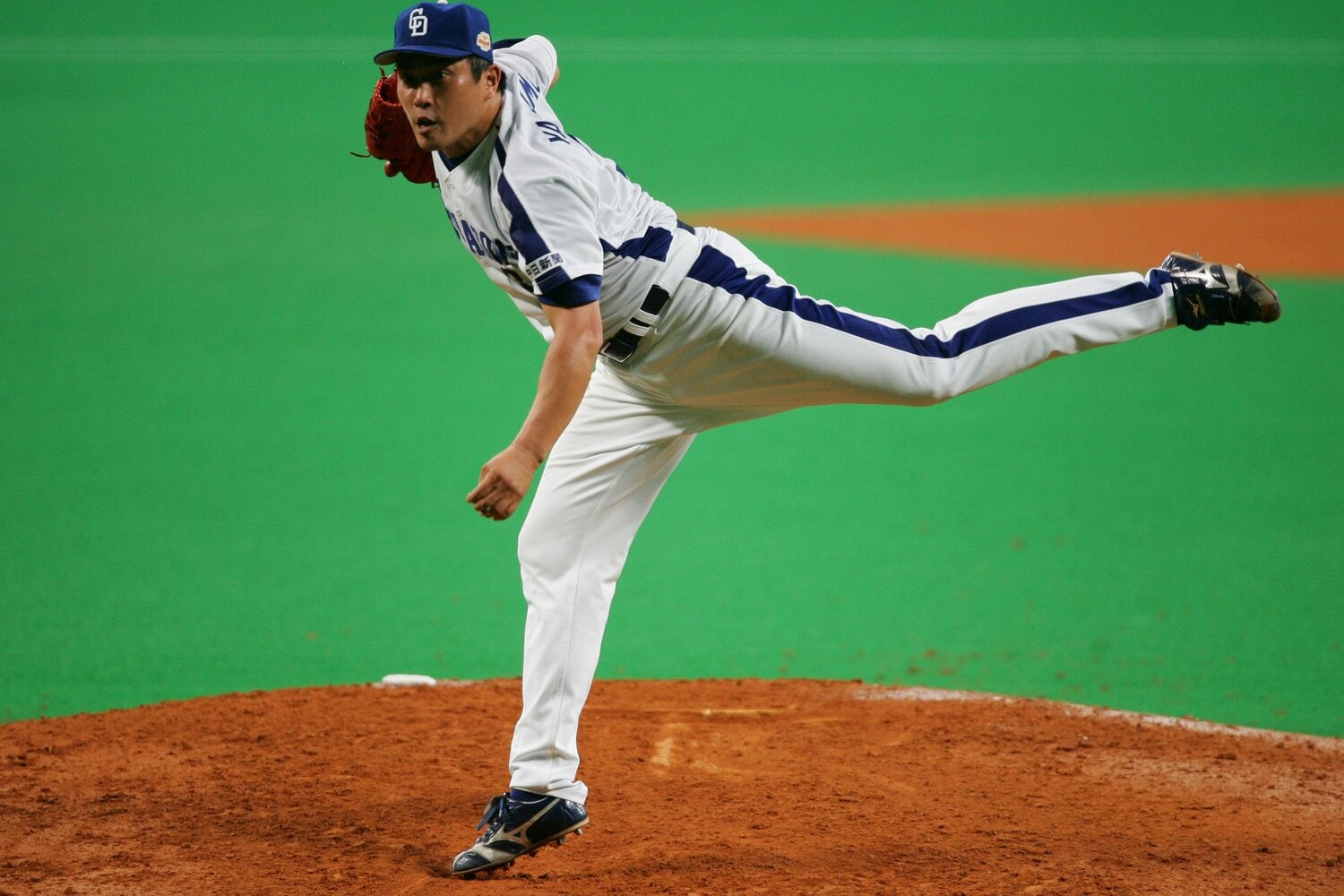 50歳まで現役でプレーした山本昌は1983年ドラフト5位　©Koji Asakura