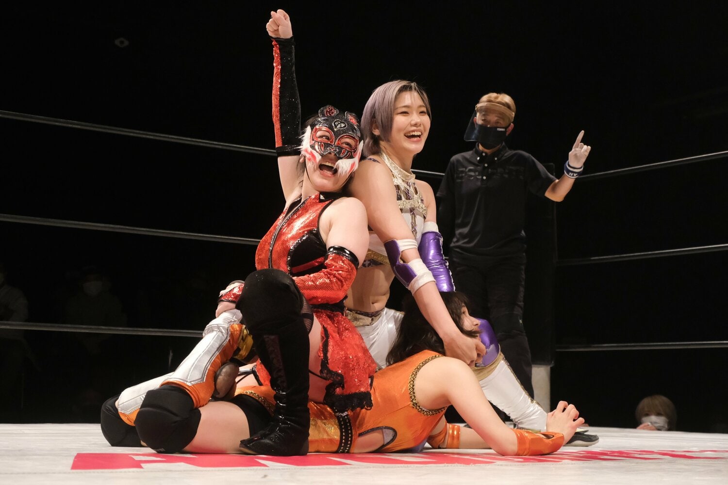 澄川菜摘に勝利した皇希(右)。番狂わせを起こしたのは“サイコロの目”だった