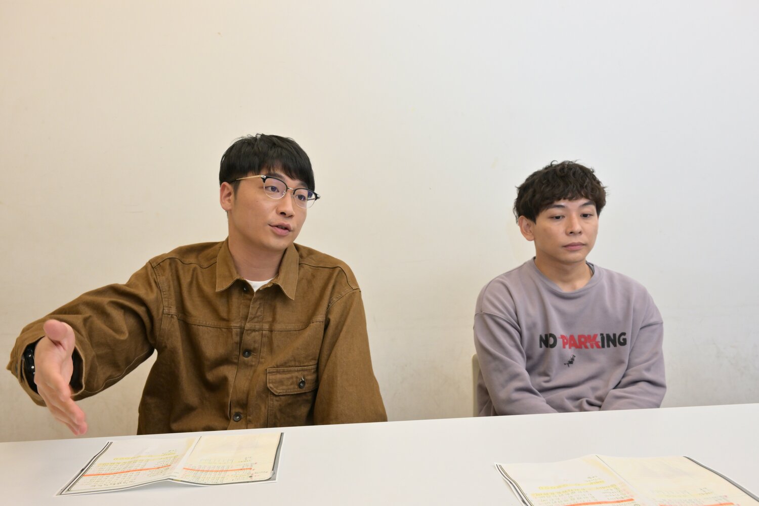 結成8年で2回目のM-1決勝だったさや香。石井（ボケ担当、写真右）と新山（ツッコミ・ネタ作り担当）