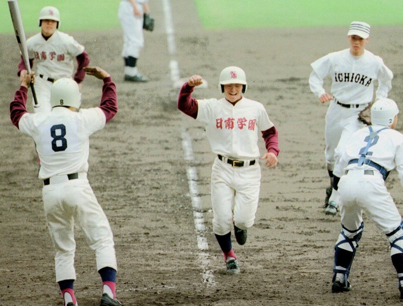 前回甲子園に出場した1995年のセンバツは初戦で宮崎・日南学園にサヨナラ負けを喫した　©KYODO
