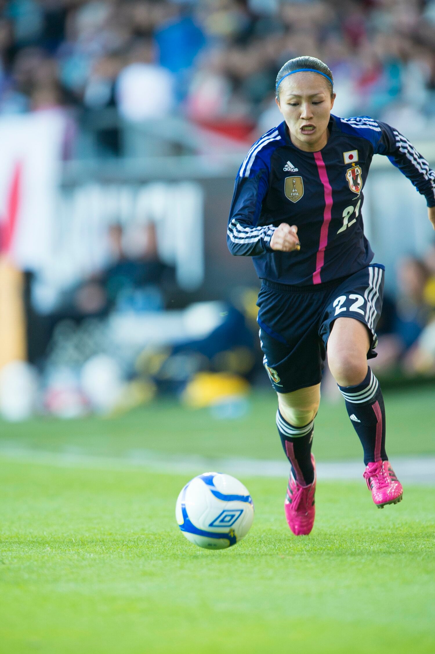 スピードスターとして活躍した現役時代の丸山さん©︎Asami Enomoto