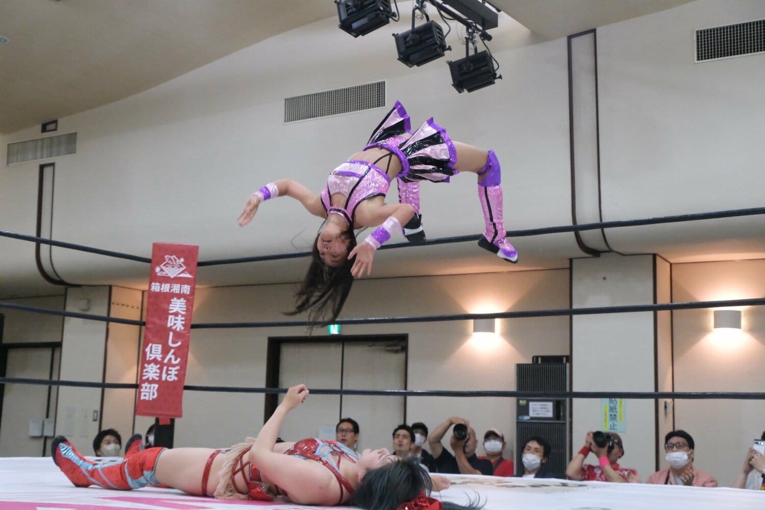 セカンドロープから…（1枚目）