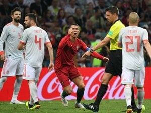 スペインもポルトガルもまずは満足？3－3のドローは超絶個人技の応酬。