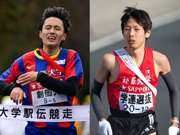 “2つの大学で箱根駅伝を目指した男”の告白「環境に悩んで競技を辞める人もいるのですが…」《吉田響選手の東海大→創価大への編入が話題》＜Number Web＞ photograph by L)Nanae Suzuki、R)AFLO