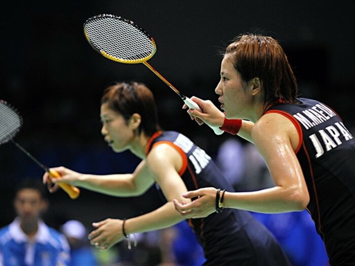 ＜オリンピック4位という人生(13)＞北京五輪　バド女子スエマエペア＜Number Web＞ photograph by AFLO