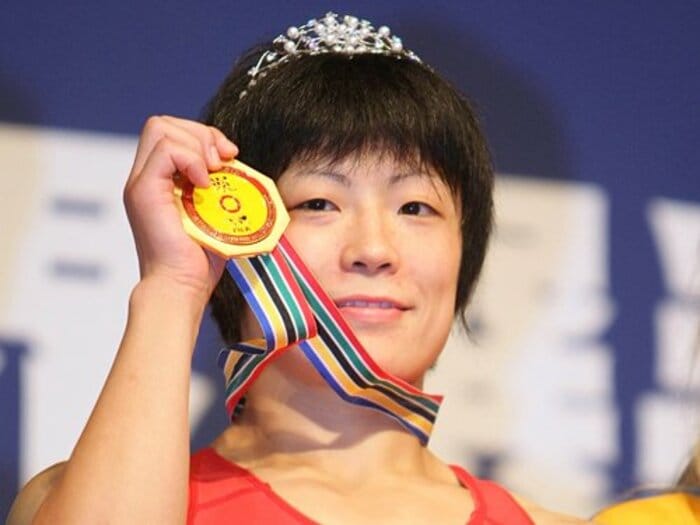 レスリング全日本選抜で復帰する“不遇の天才”。～ロンドン五輪を目指す坂本日登美～＜Number Web＞ photograph by Akihiro Sugimoto/AFLO SPORT