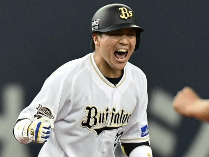 好調のオリ伏見寅威は何を変えた?「ナカジさんの影響がでかいです」<Number Web> photograph by Kyodo News