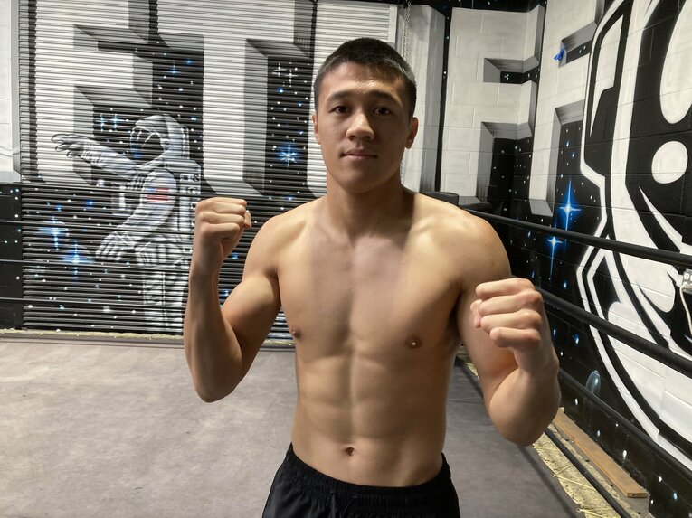 “井上尚弥のスパーリングパートナー”ジャフェスリー・ラミド（23歳）。4年前に初めて井上に出会った　©Soichi Hayashi Sr.