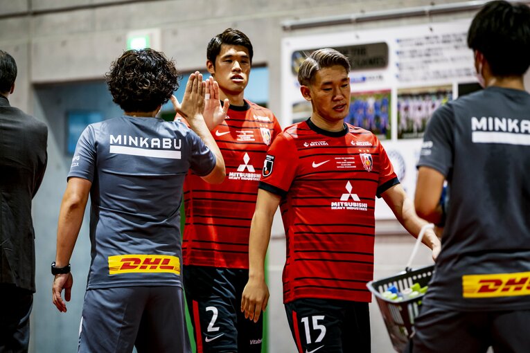 試合前の酒井　©Kiichi Matsumoto