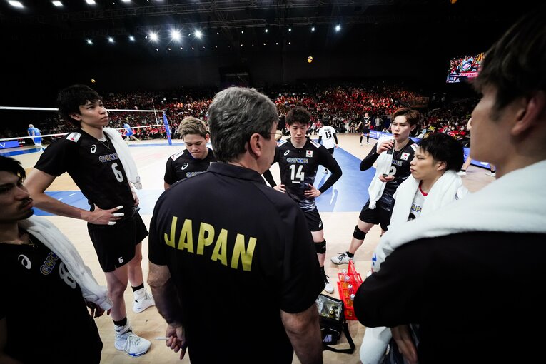 VNLスロベニア戦　©︎Volleyball World