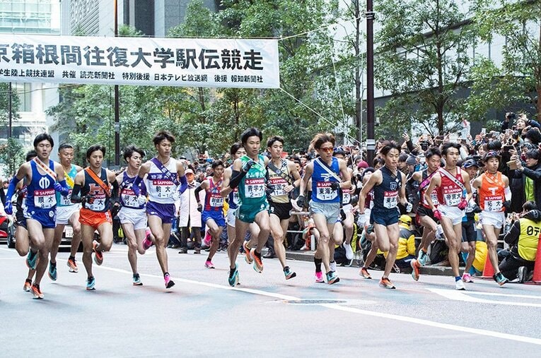 新年の箱根路を駆ける学生ランナーたちは、その後も各々の道をひた走る ／ photograph by Nanae Suzuki