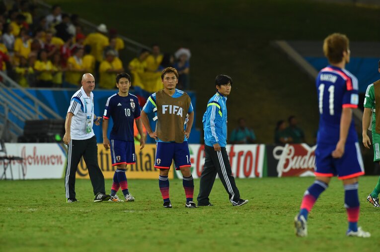 青山敏弘（2014年ブラジルW杯）　©︎JMPA