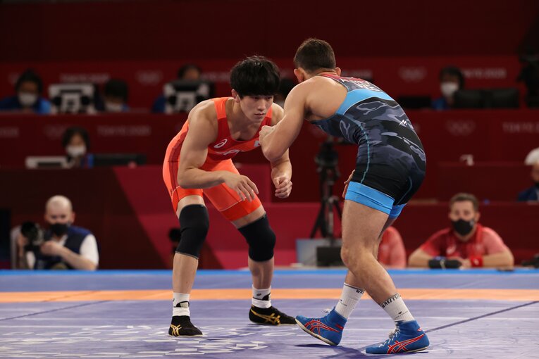 決勝戦のアリエフ戦