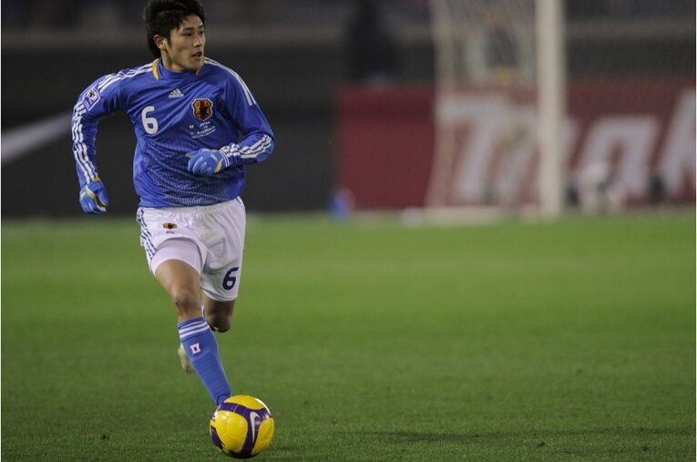 2009年の内田　©Sports Graphic Number