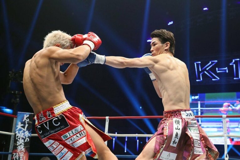 レオナ・ペタスvs大岩龍矢（準決勝）　©K-1