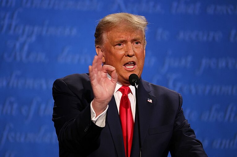 迫るアメリカ大統領選、ゴルフのハンデキャップではややトランプ氏が有利なようだ ／ photograph by Getty Images