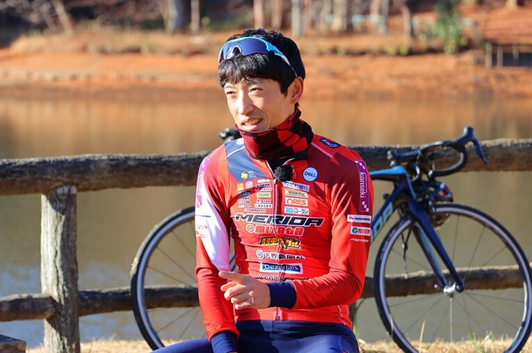自転車ロードレース日本代表をつかみ取った増田成幸（2020年に撮影） ／ photograph by Utsunomiya Blitzen