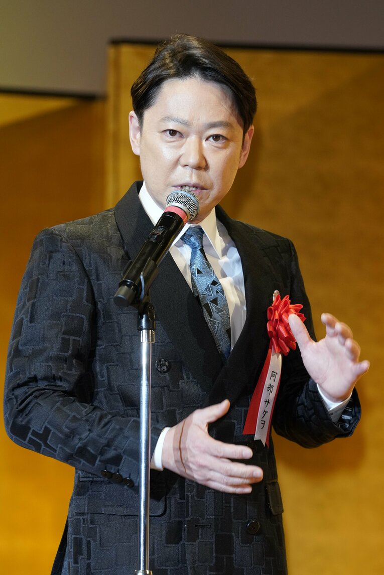 主人公・市郎役の阿部サダヲ。2020年のエランドール賞にて　©JIJI PRESS