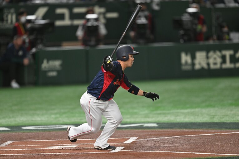 近藤健介も打率.467と好調を維持している　©Naoya Sanuki