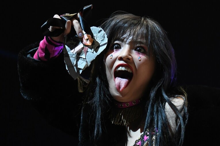 「ブラッディ・エンジェル」に変貌した白川未奈　©Masashi Hara