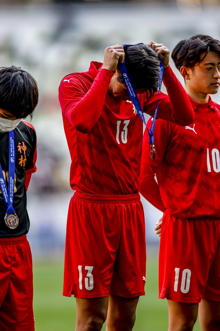 神村学園・福田師王（3年）　©︎Kiichi Matsumoto