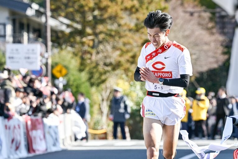 中大にとっては鬼門の5区で苦しんだ柴田　©Nanae Suzuki