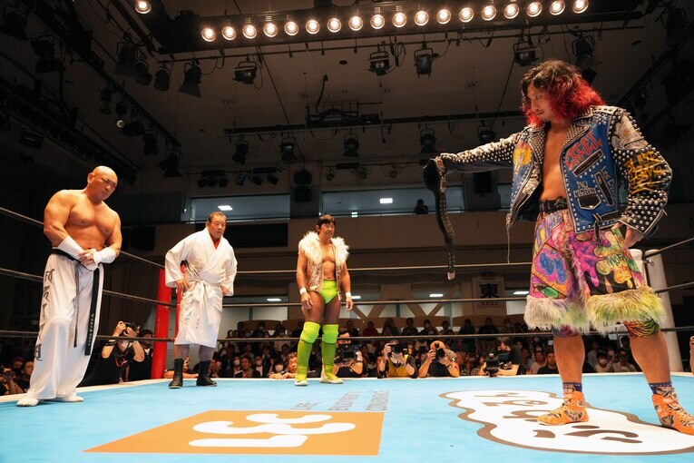 2023年5月30日、後楽園ホール。時代を超えた藤波辰爾との初対決。