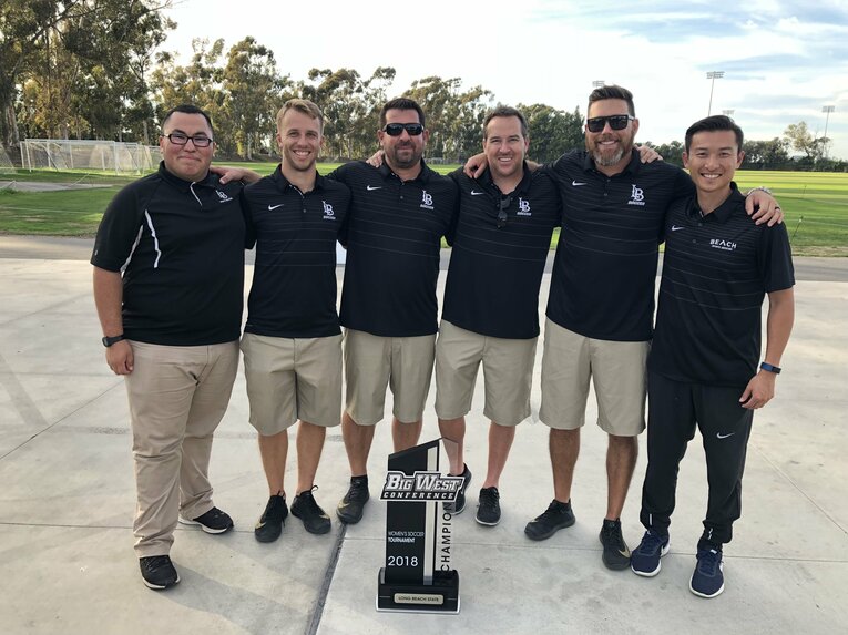 中田史弥トレーナーのアメリカ留学時代（写真=本人提供）